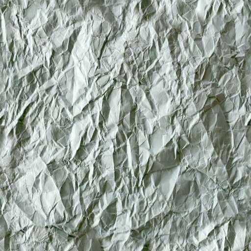 Crumpled paper is a royalty-free texture in the category: seamless pot tileable pattern paper