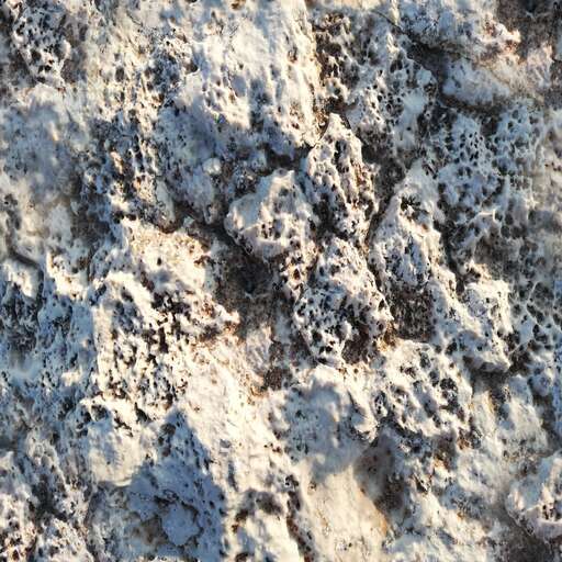 White mountain stone is a royalty-free texture in the category: seamless pot tileable stone white rock mountain pattern