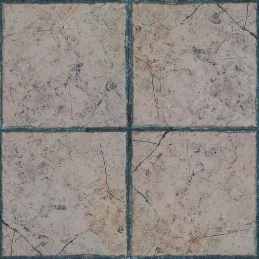 4096 x 4096 seamless pot tileable crack tile pavement pattern dirty grunge Cracked dirty tiles free texture
