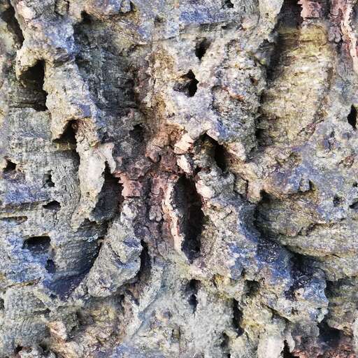 4096 x 4096 seamless pot tileable tree bark pattern nature irregulat cork Irregular cork tree bark free texture