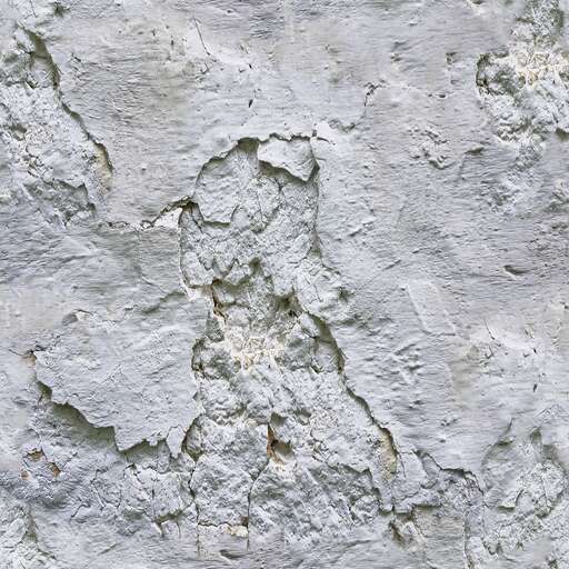 White broken grunge wall is a royalty-free texture in the category: seamless pot tileable wall white broken pattern grunge