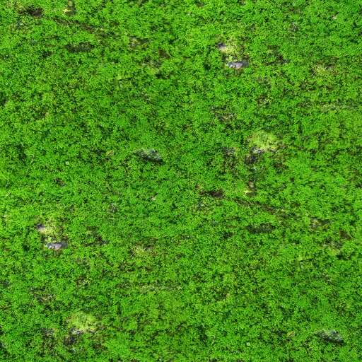 Green moss is a royalty-free texture in the category: seamless pot tileable pattern green nature moss