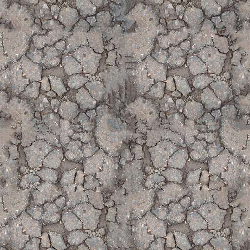 Cracked sand is a royalty-free texture in the category: seamless pot sand tileable crack yellow pattern